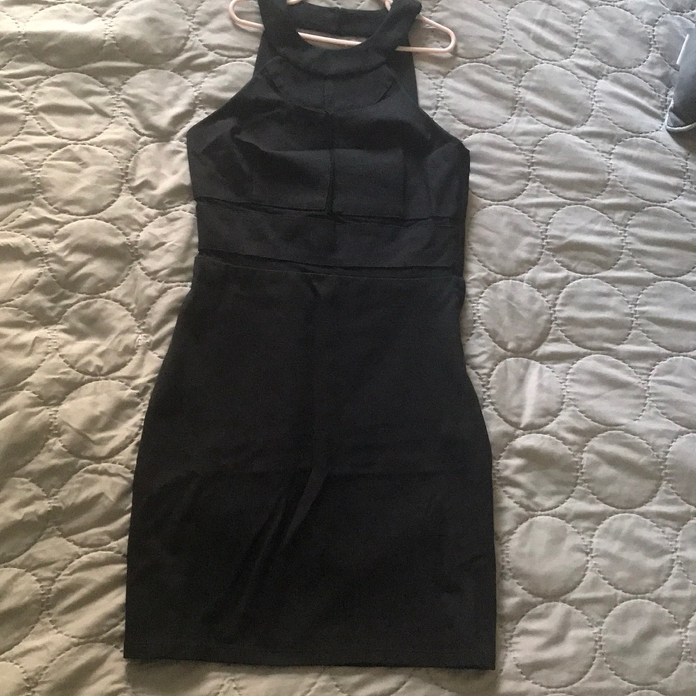 Guess black dress with mesh. Size 2